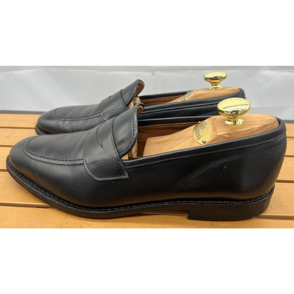 Allen Edmonds Mens 8.5 D Lake Forest Penny Slip On Black main image 10